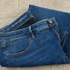 Talbots high waist jegging crop